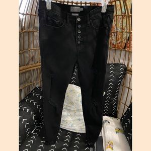 Black High Sky Skinny Jean